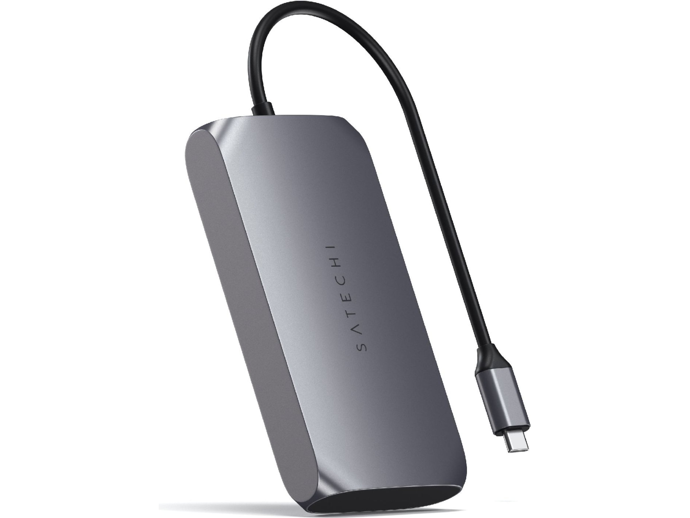 Satechi USB-C M1 Multimedia Adapter (grå) Dockingstation og USB-hub