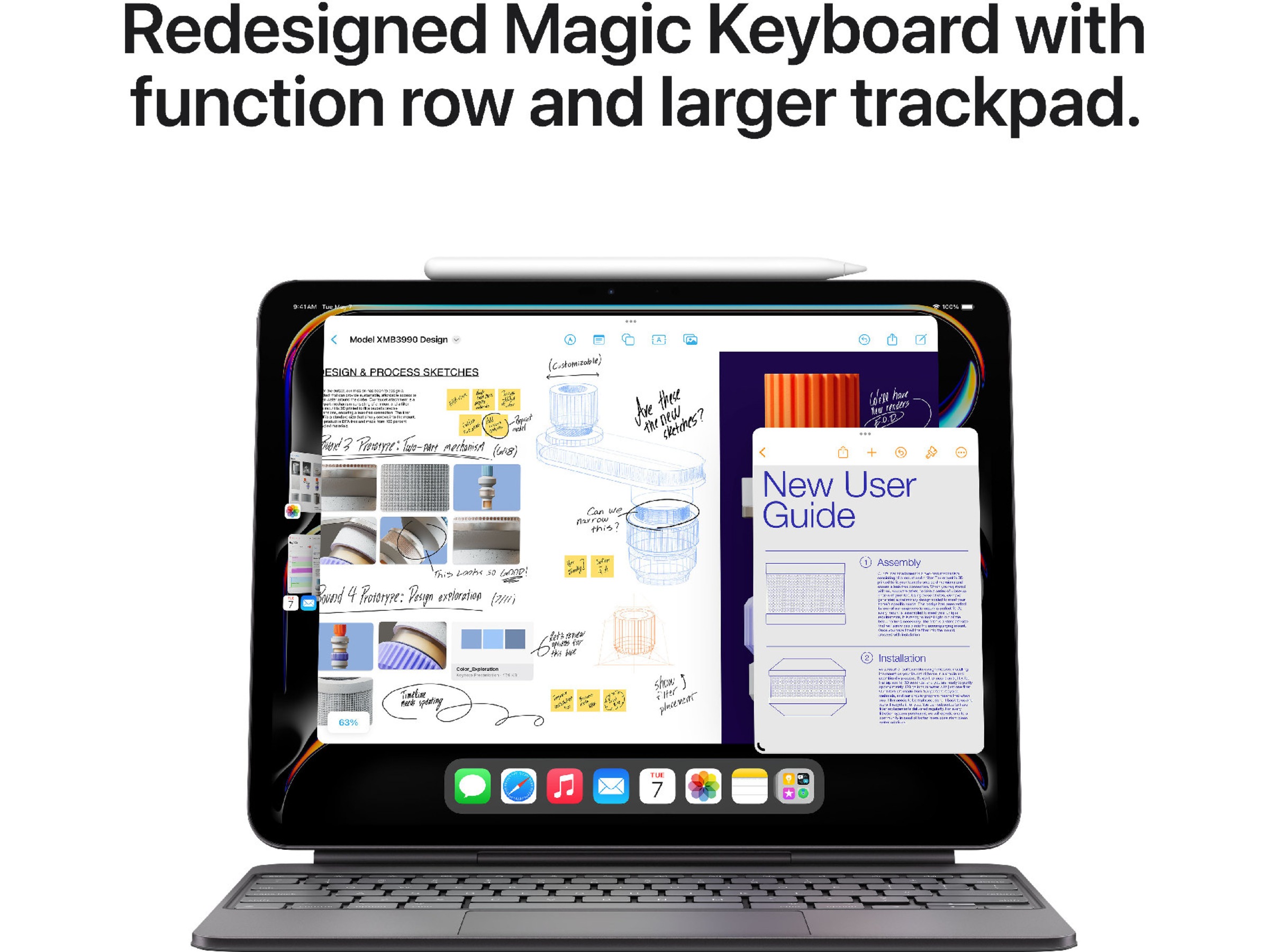 iPad Pro 11" (2024) 1TB WiFi (sølv) Tablets