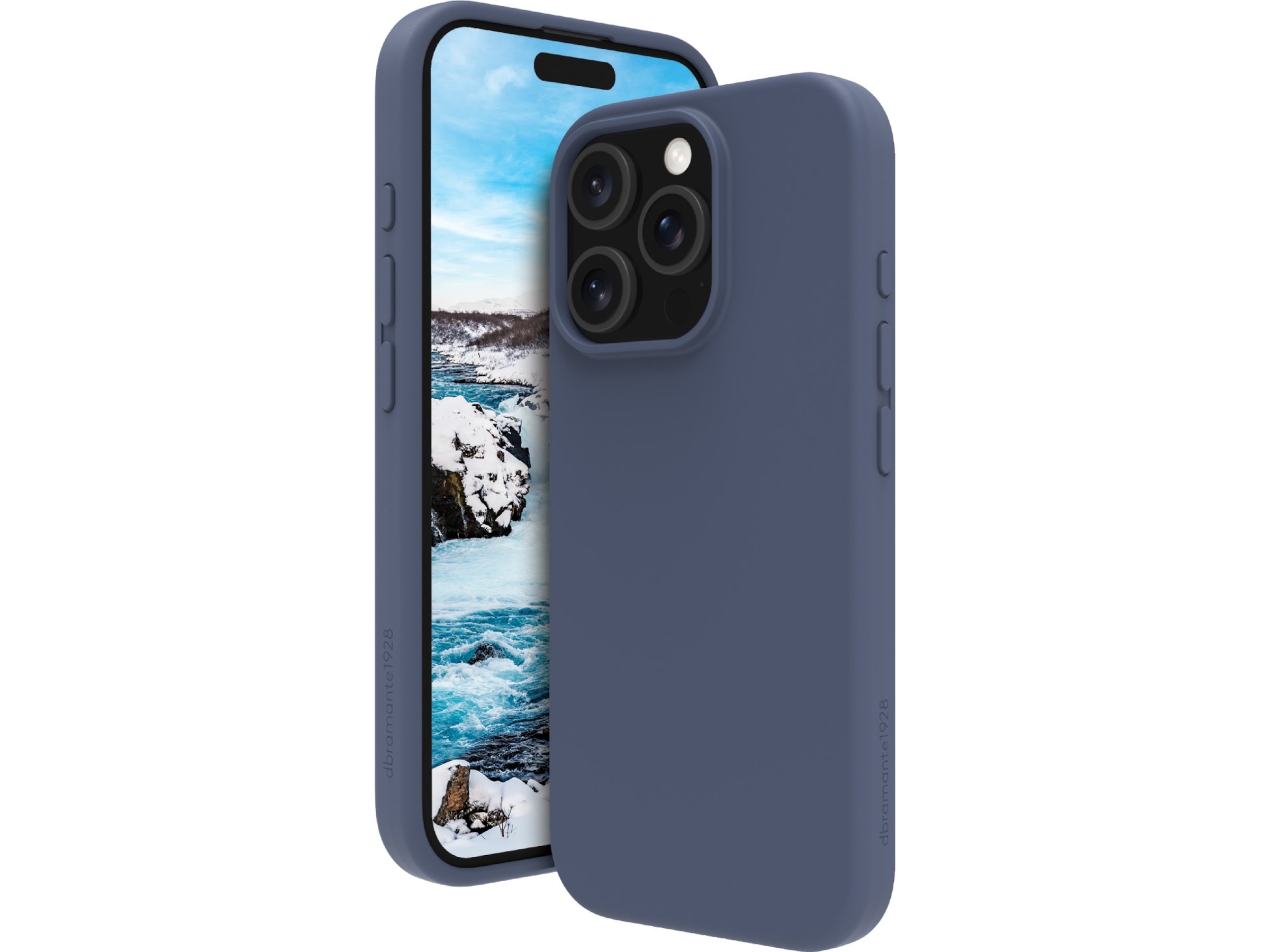 dbramante1928 iPhone 16 Pro Max Monaco silikone cover (pacific blue) Mobilcover