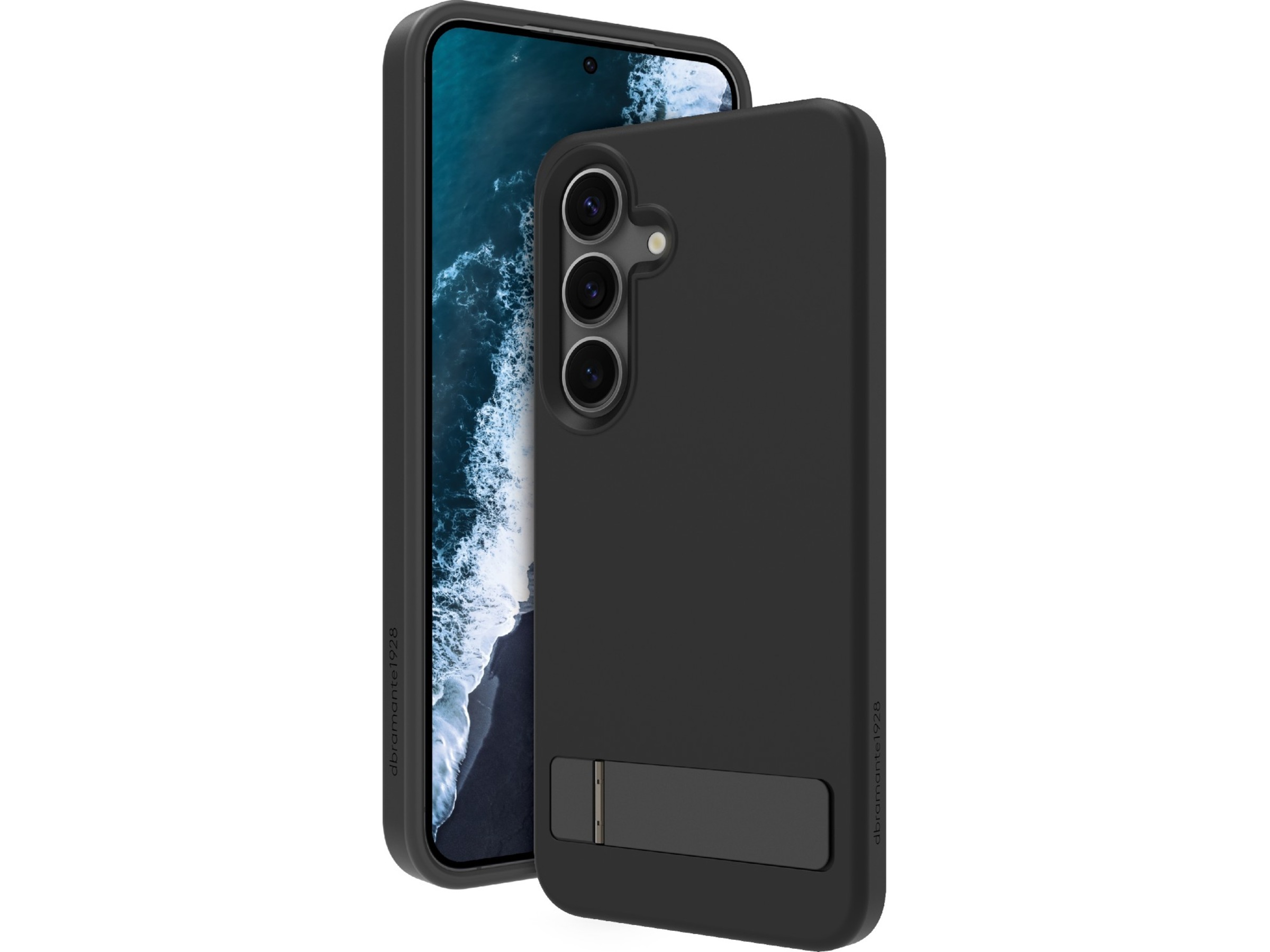 dbramante1928 Galaxy S25 Iceland Pro Qi2 cover (sort) Mobilcover