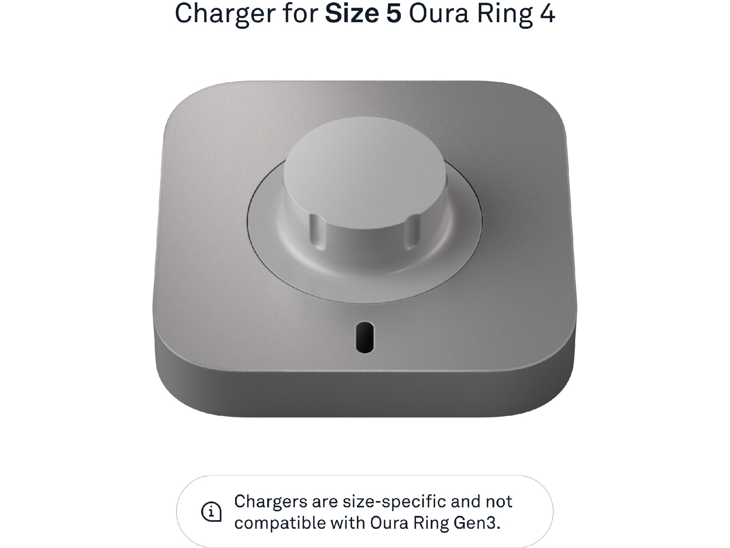 Oura Ring 4 Trådløs oplader str. 5 Smart ring
