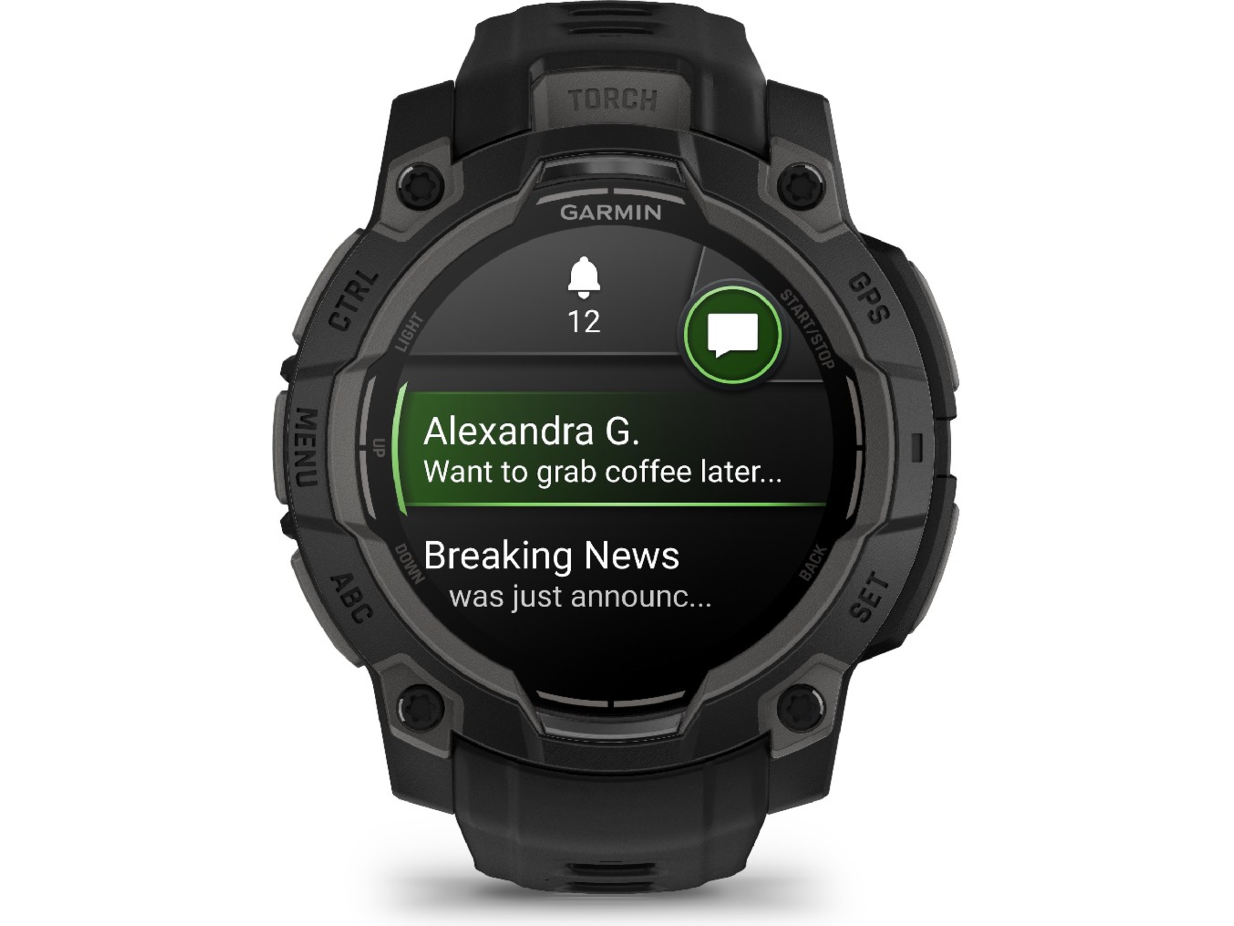 Garmin Instinct 3 AMOLED 45mm (sort) Smartwatches