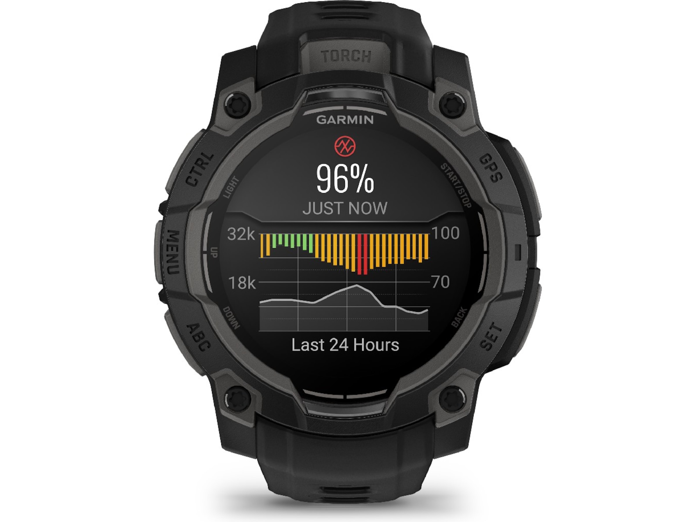 Garmin Instinct 3 AMOLED 45mm (sort) Smartwatches