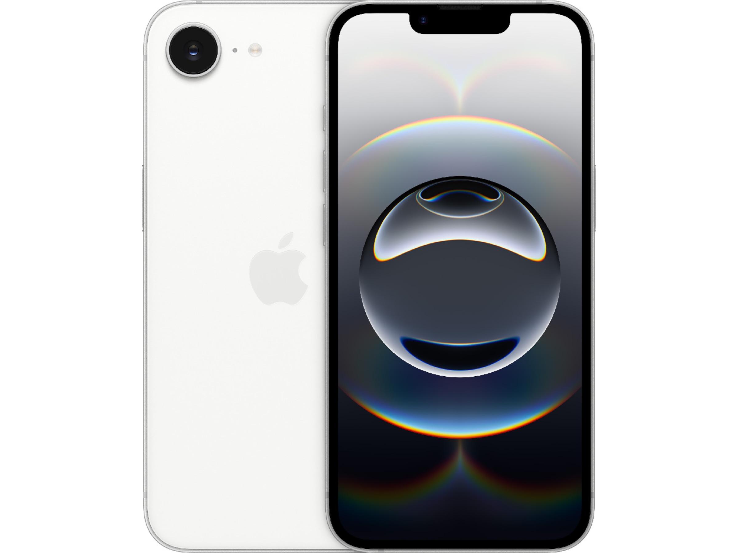 iPhone 16e 128GB (hvid) Mobiltelefoner