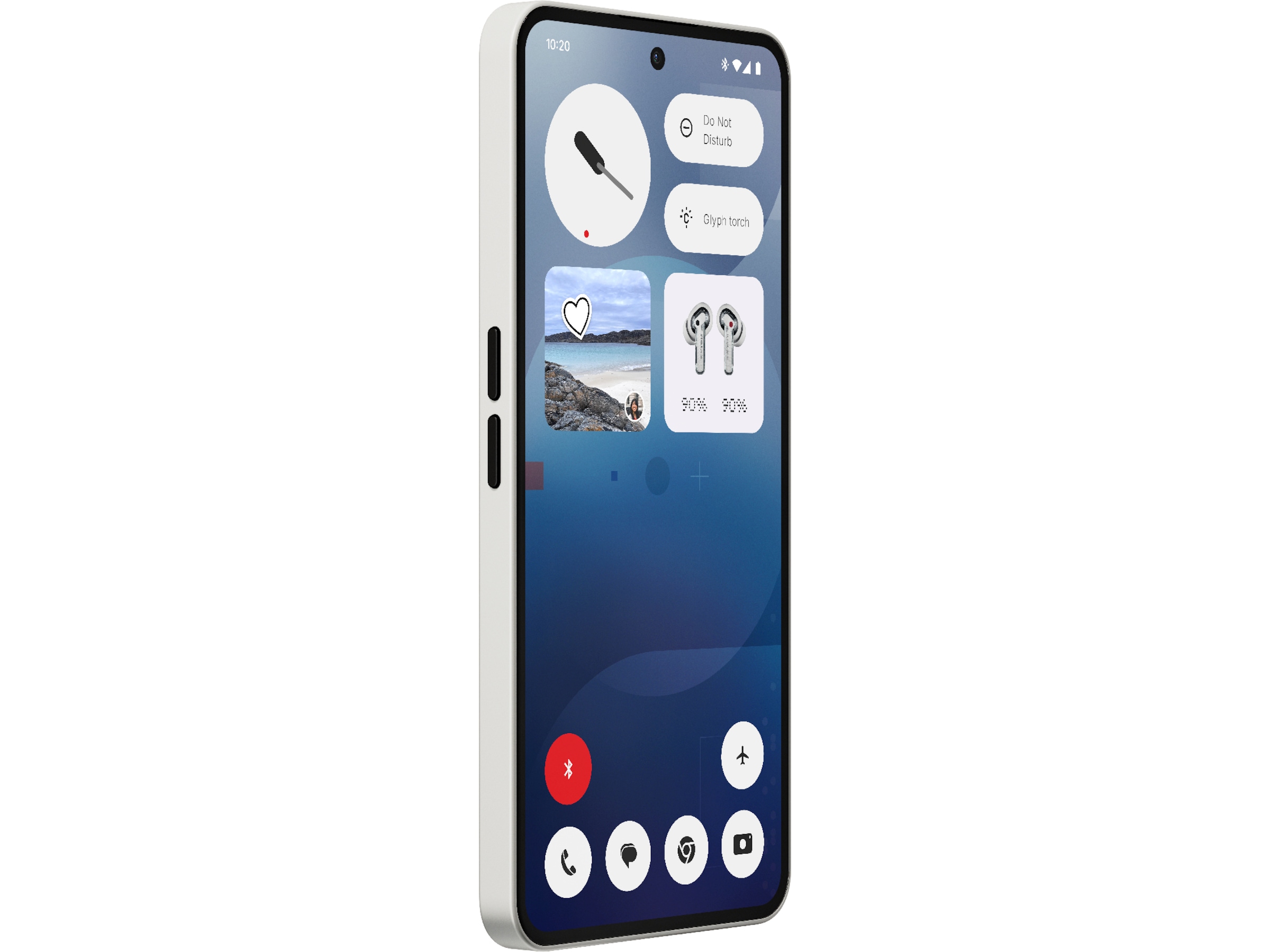 Nothing Phone (3a) 128GB (hvid) Mobiltelefoner