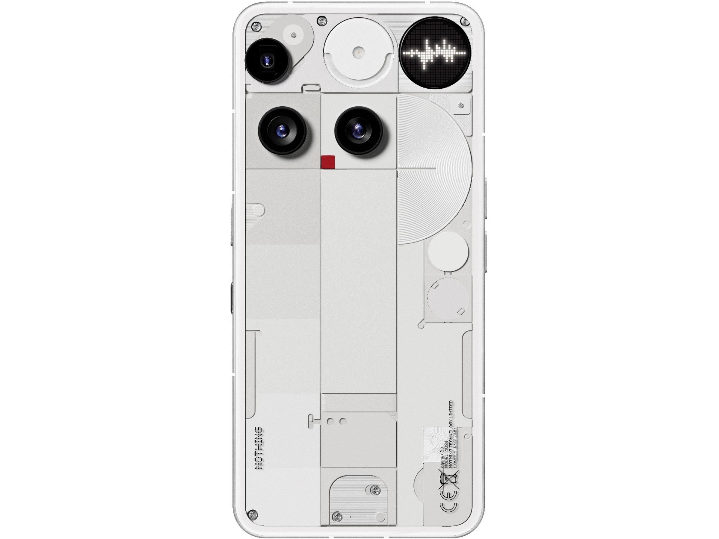 Nothing Phone (3) 512GB (hvid) Mobiltelefoner