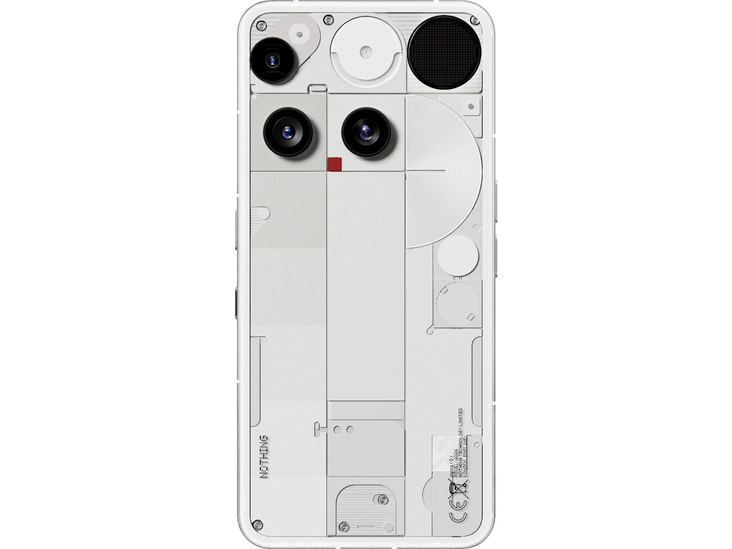 Nothing Phone (3) 512GB (hvid) Mobiltelefoner