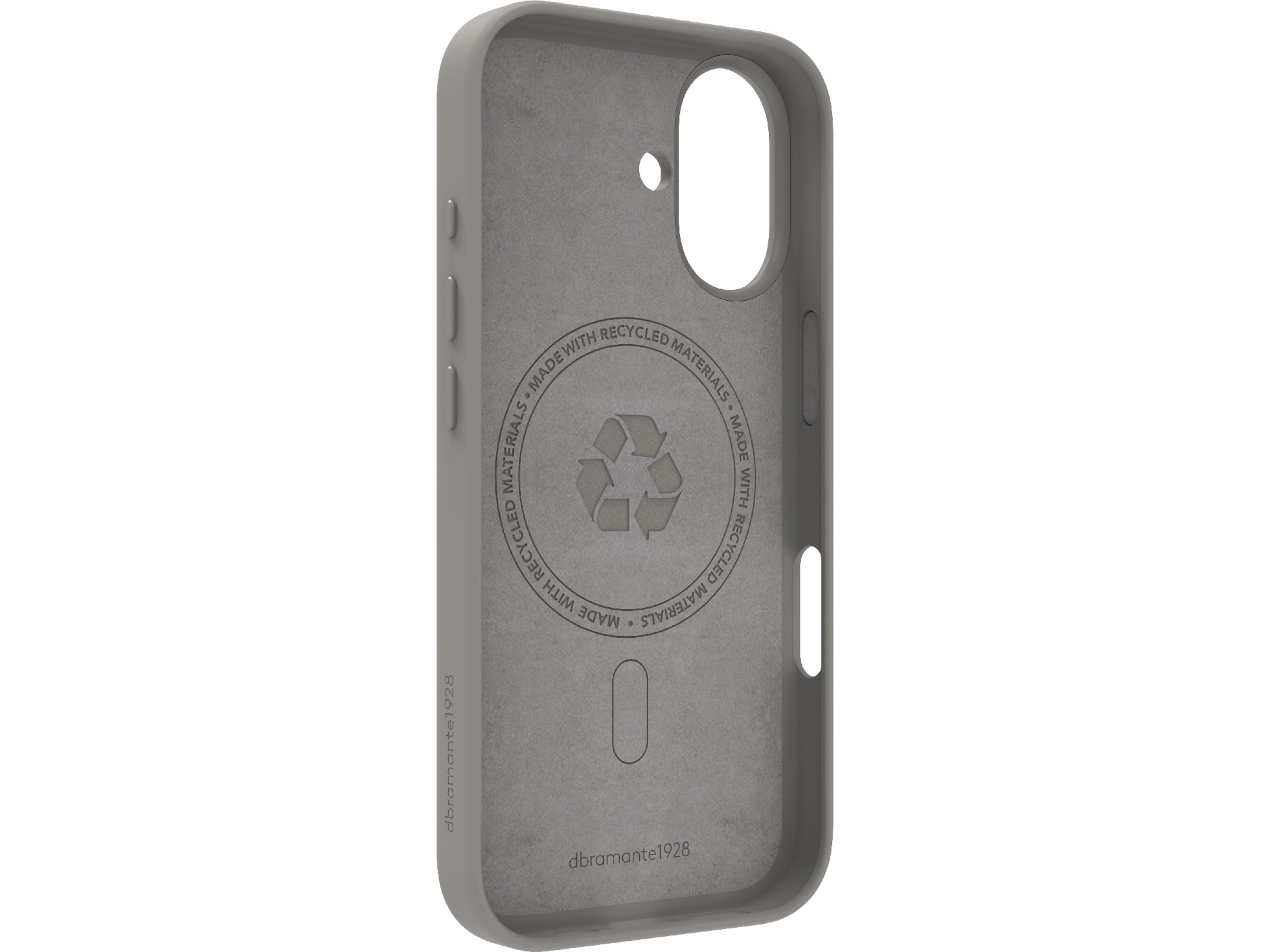 dbramante1928 iPhone 17 Roskilde læder cover (river stone) Mobilcover