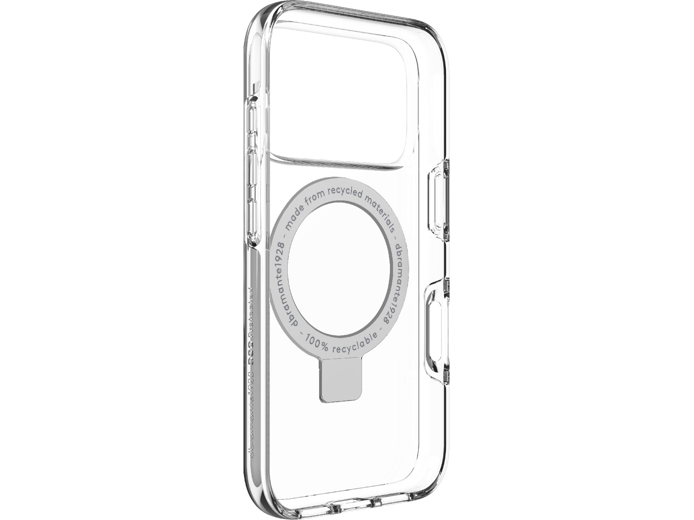 dbramante1928 iPhone 17 Pro Iceland Ultra D3O cover (gennemsigtig) Mobilcover