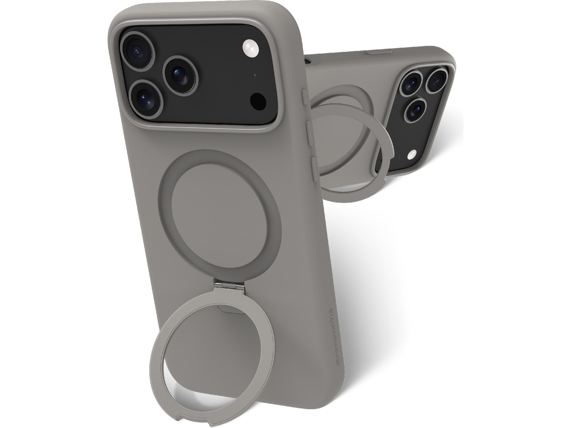 dbramante1928 iPhone 17 Pro Max Roskilde læder cover (river stone) Mobilcover