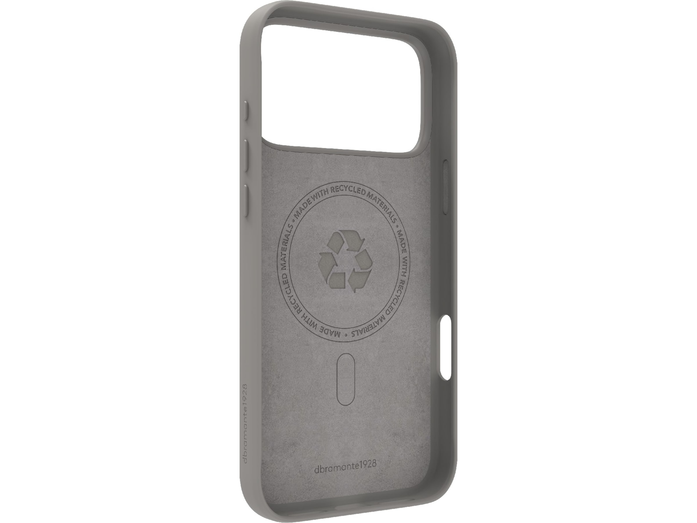 dbramante1928 iPhone 17 Pro Max Roskilde læder cover (river stone) Mobilcover