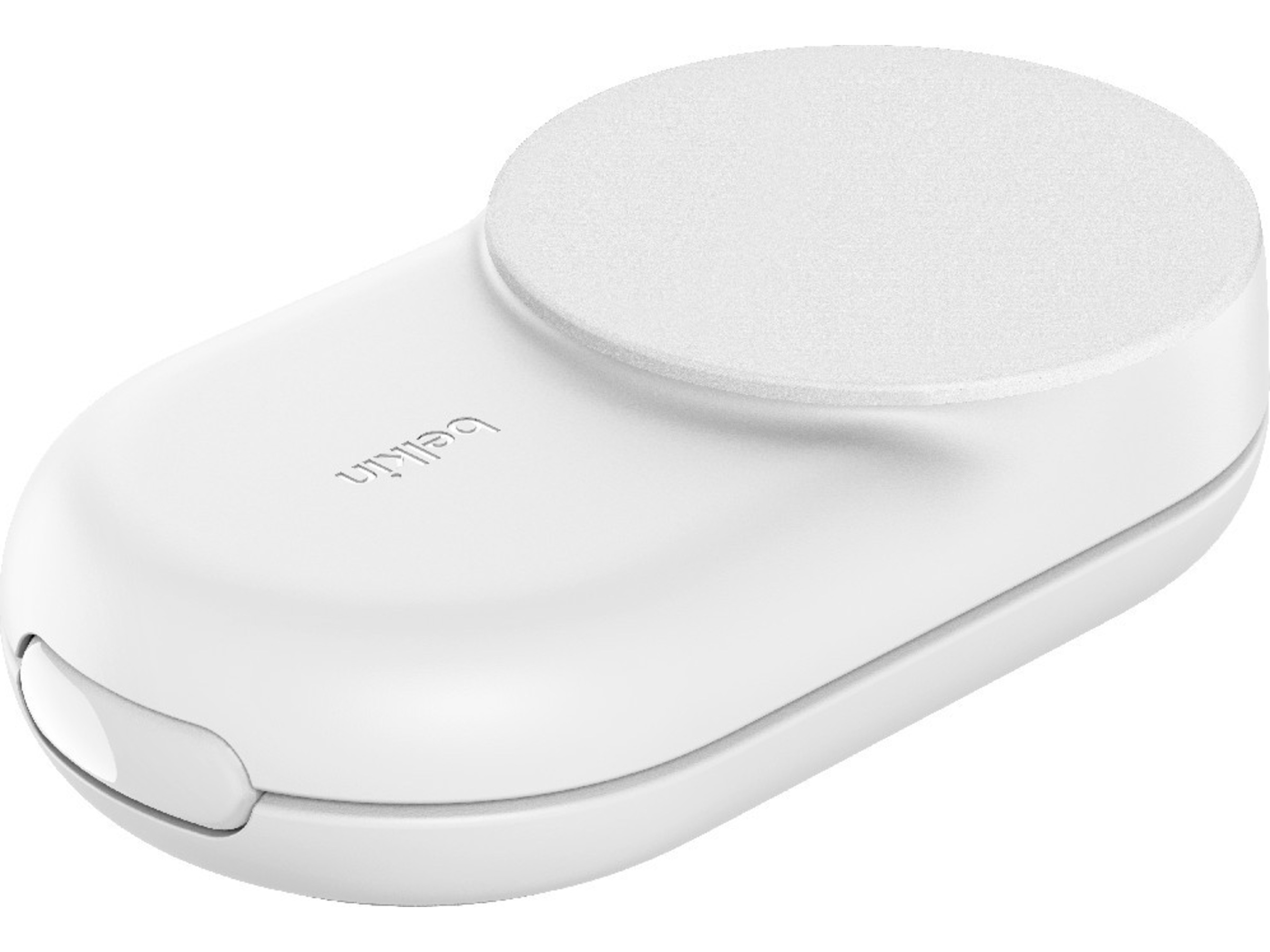 Belkin UltraCharge 3-i-1 Qi2 trådløs oplader (hvid) Trådløs oplader