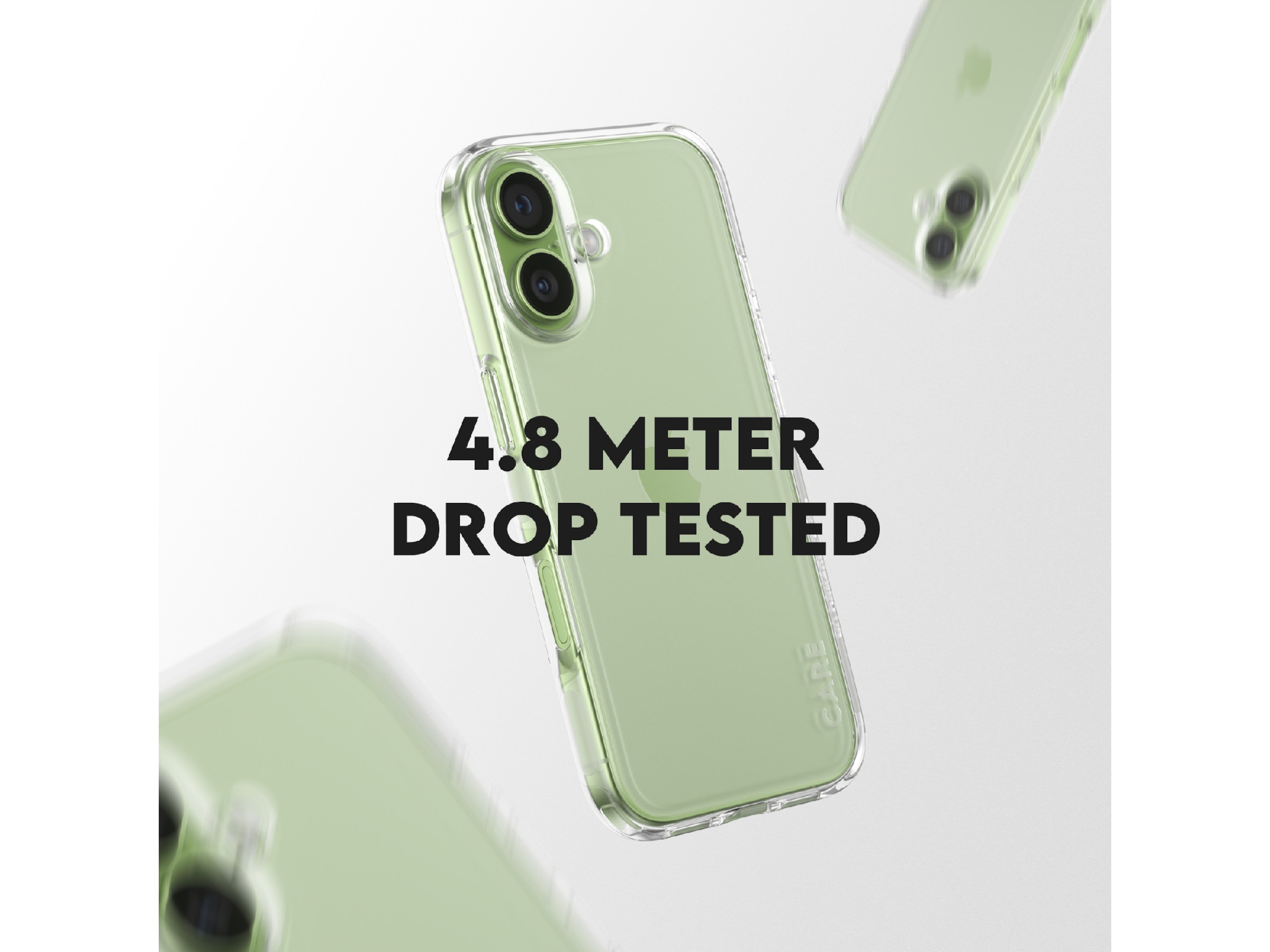 PanzerGlass CARE iPhone 17 Urban Explorer cover (gennemsigtig) Mobilcover