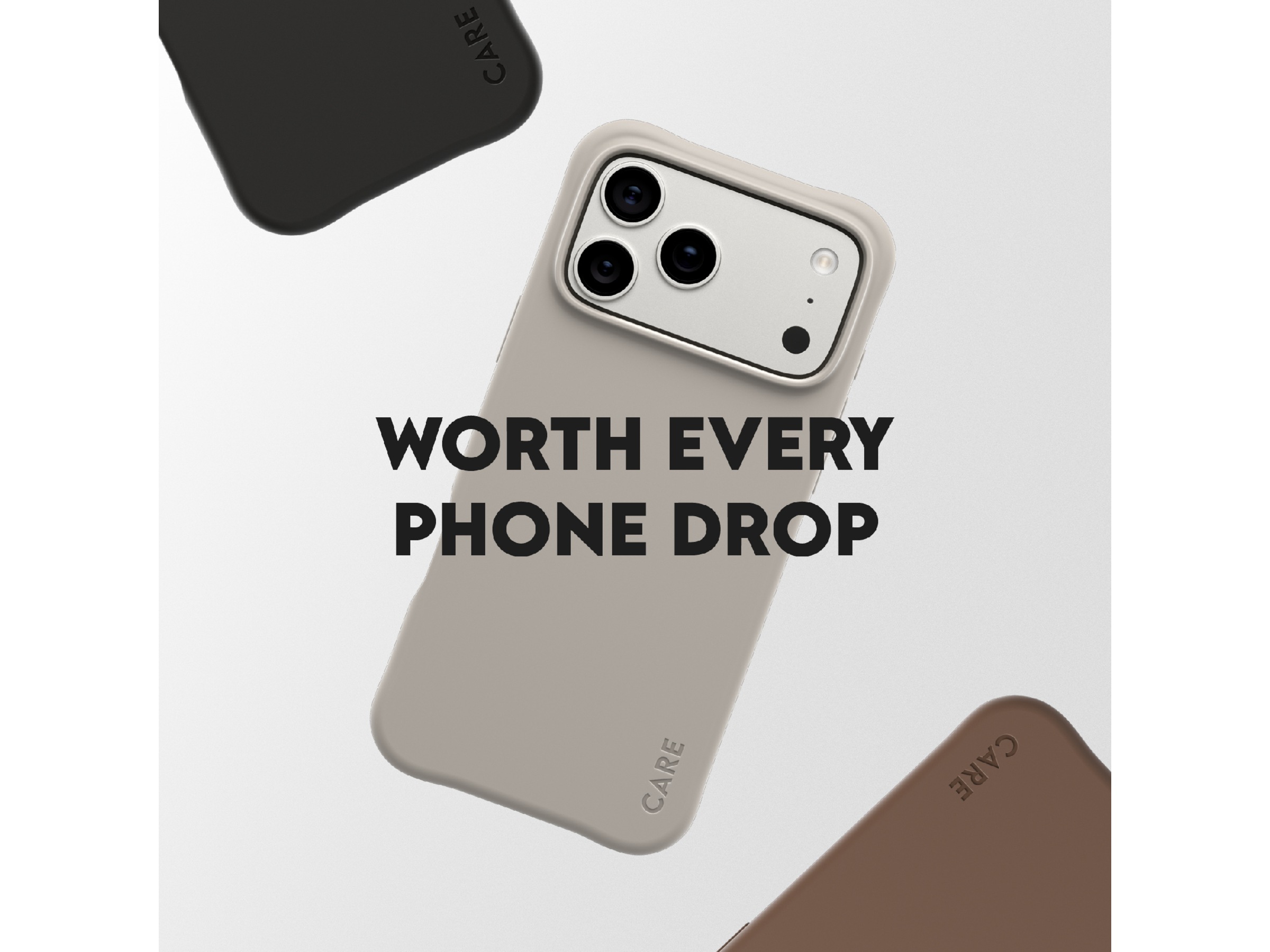 PanzerGlass CARE iPhone 17 Pro Max Samba Hardcase cover (sort) Mobilcover