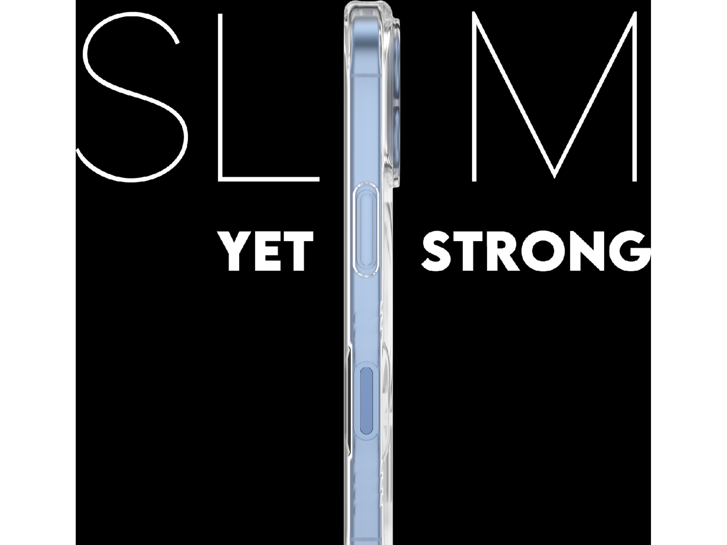 PanzerGlass CARE iPhone 17 Samba Hardcase cover (gennemsigtig/hvid) Mobilcover