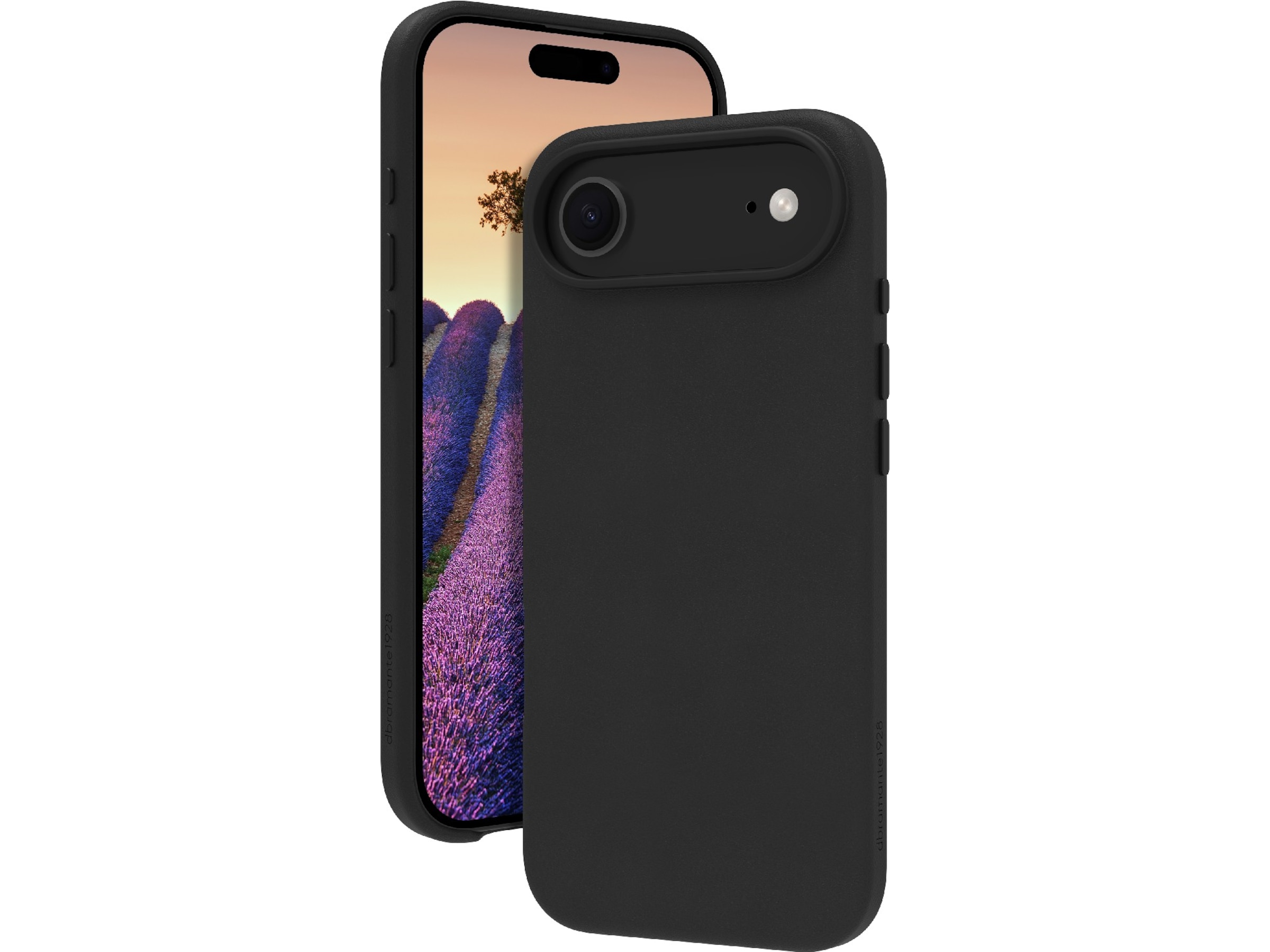 dbramante1928 iPhone Air Roskilde lædercover (sort) Mobilcover