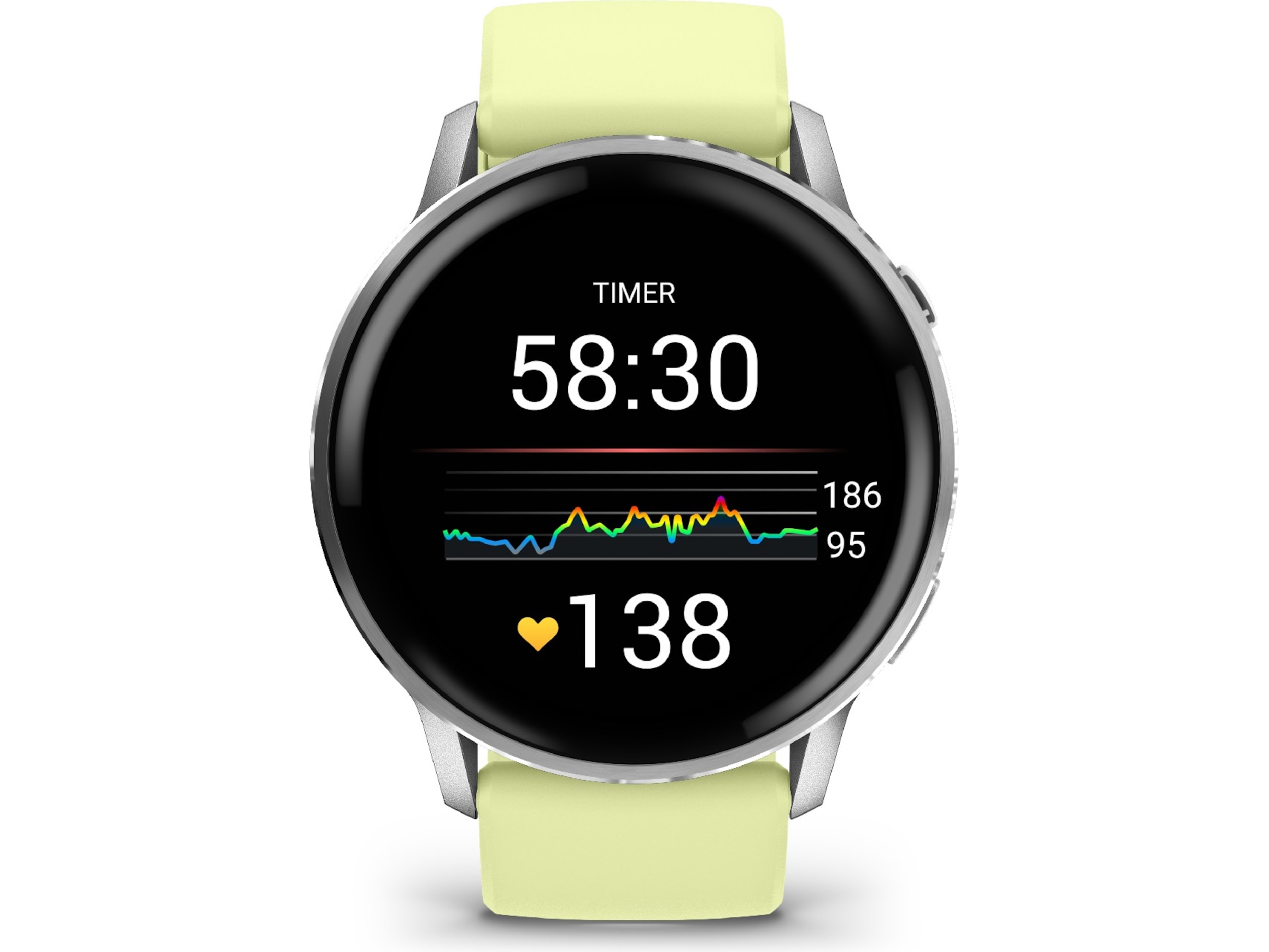 Garmin Venu 4 45mm GPS (silver/citron) Smartwatches