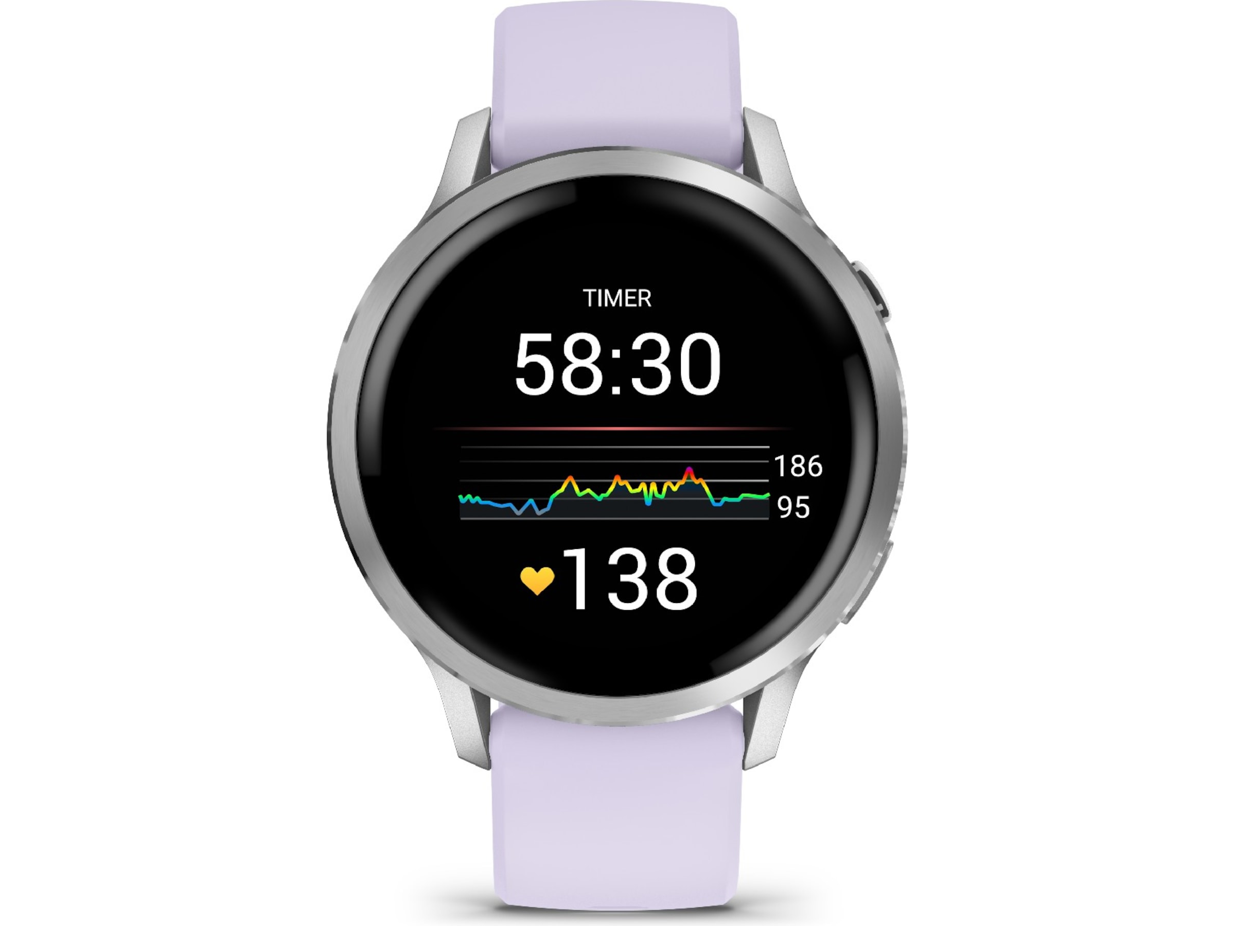 Garmin Venu 4 41mm GPS (silver/periwinkle) Smartwatches