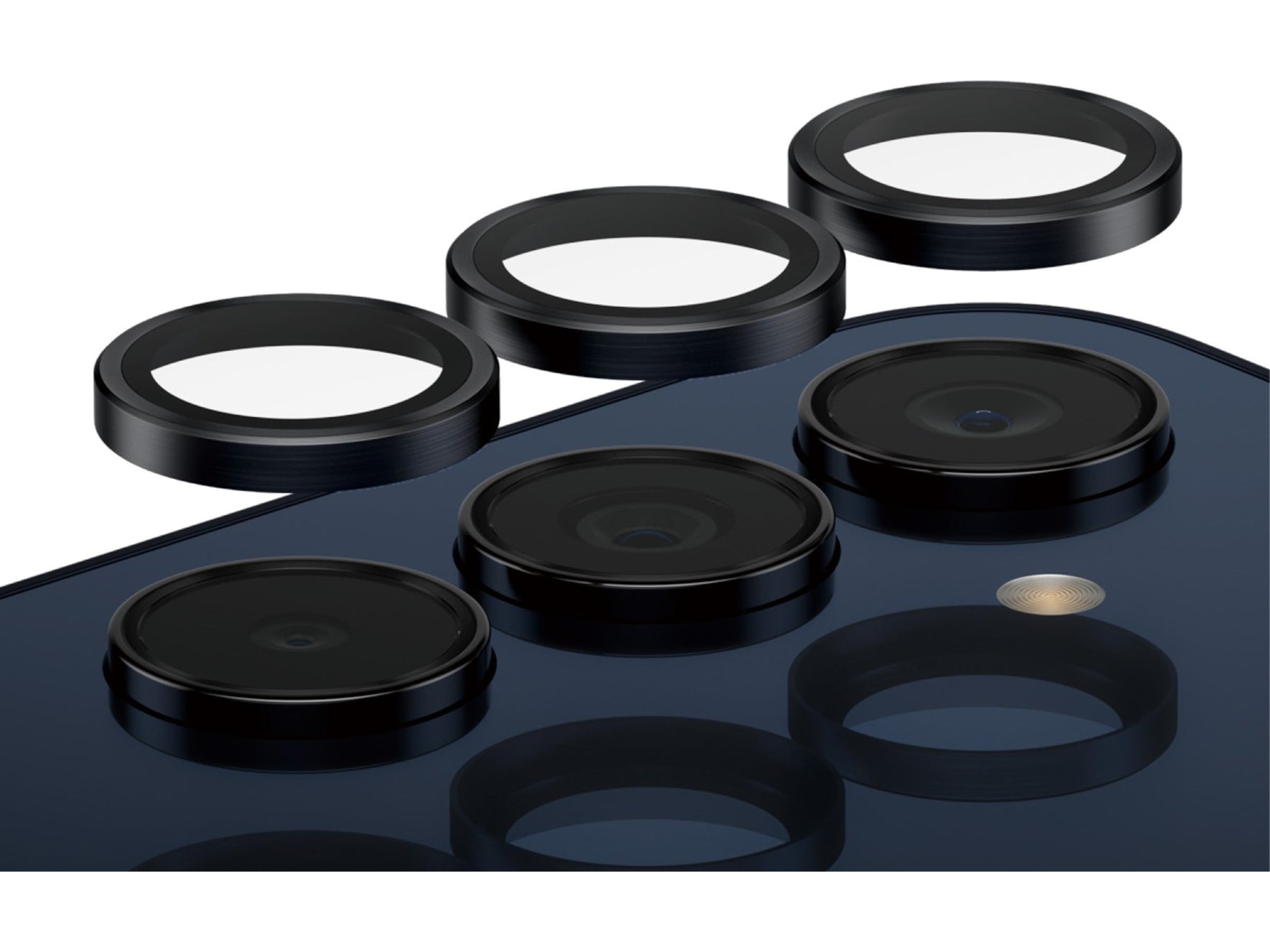 PanzerGlass Galaxy A34 Hoops Linsebeskytter (sort) Skærmbeskyttelse mobiltelefon