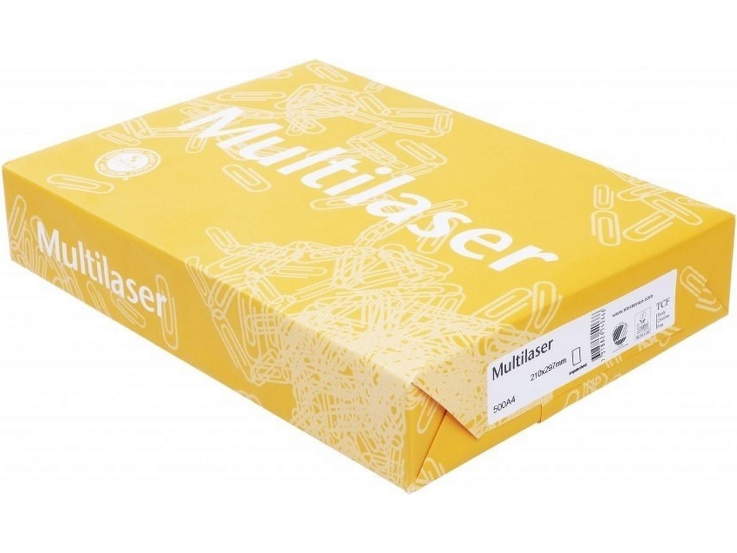 Multilaser papir A4 500 ark Papir