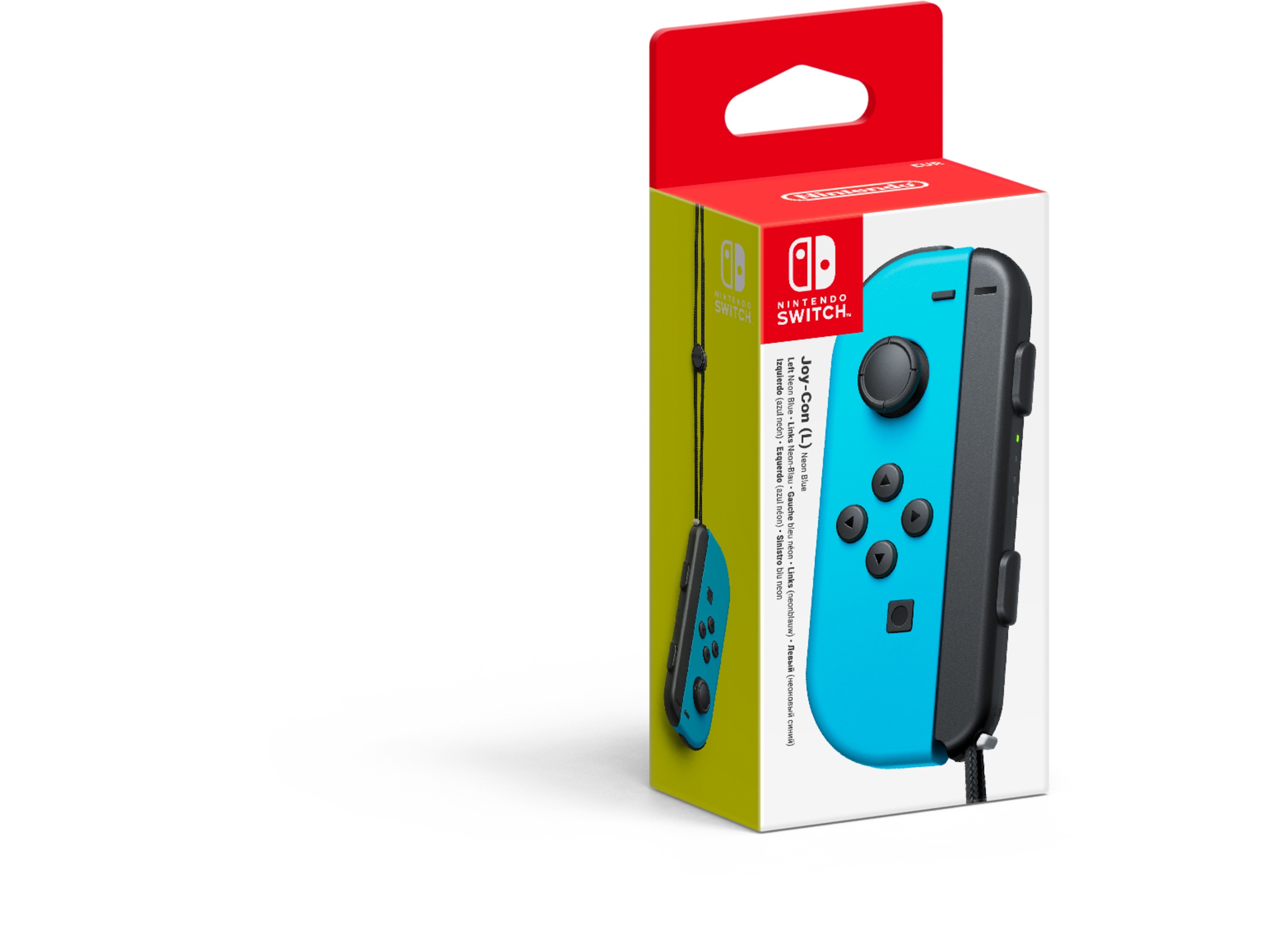 Nintendo Switch Joy-Con Left (Neon Blue) Tilbehør til spilkonsoller