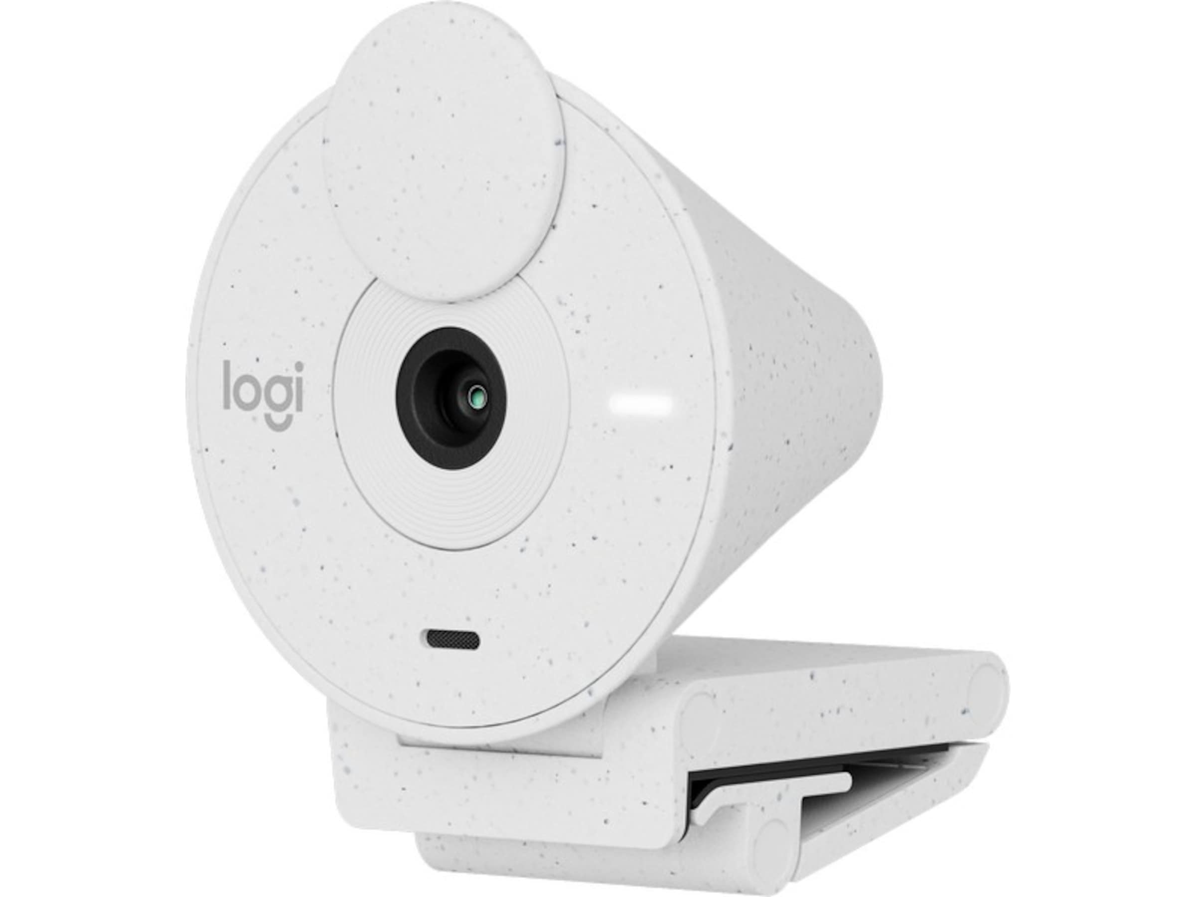 Logitech Brio 300 Full HD webkamera (råhvid) Webkameraer