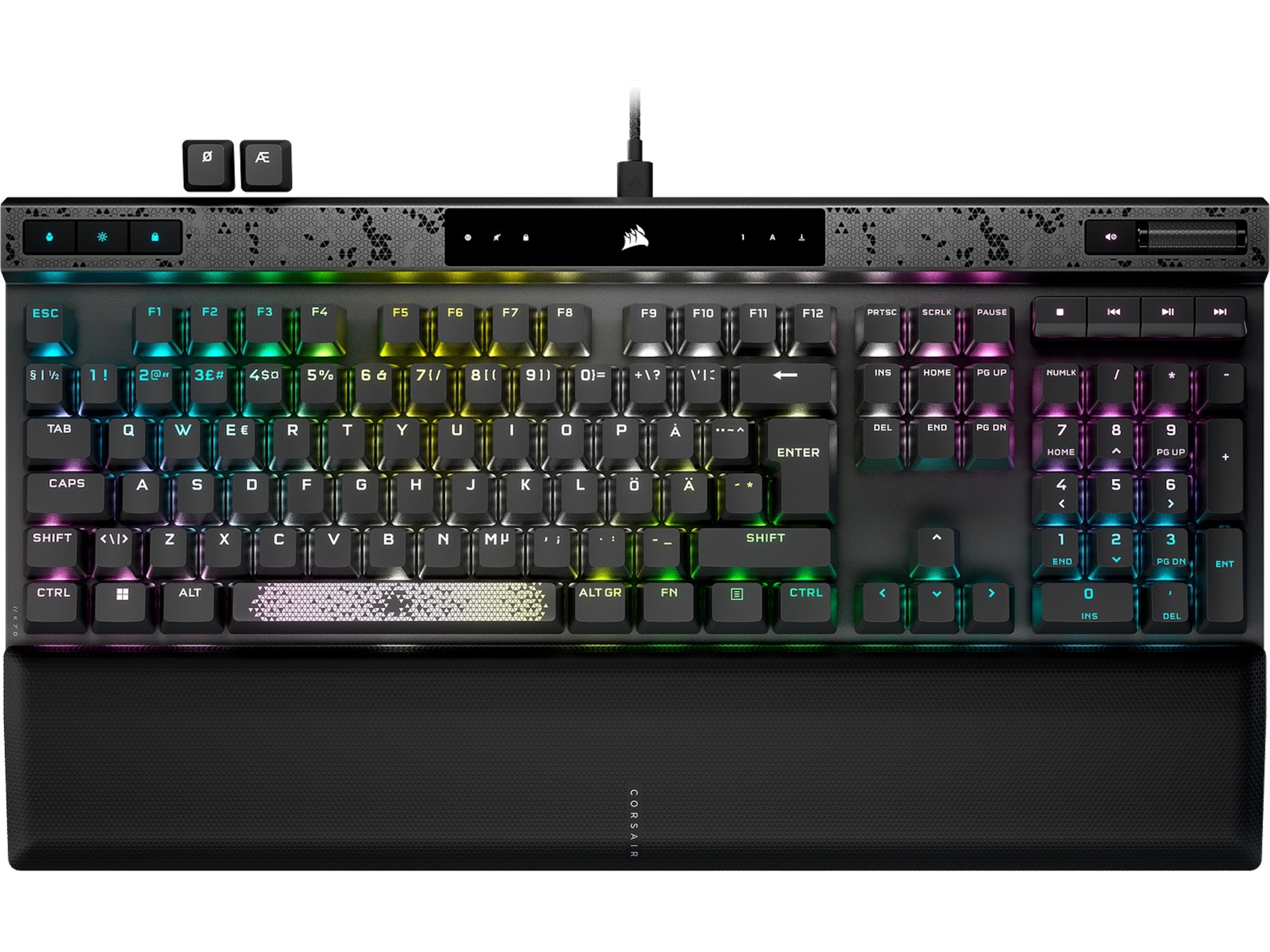 Corsair K70 MAX RGB Gaming Tastatur (sort) Gamingkeyboard