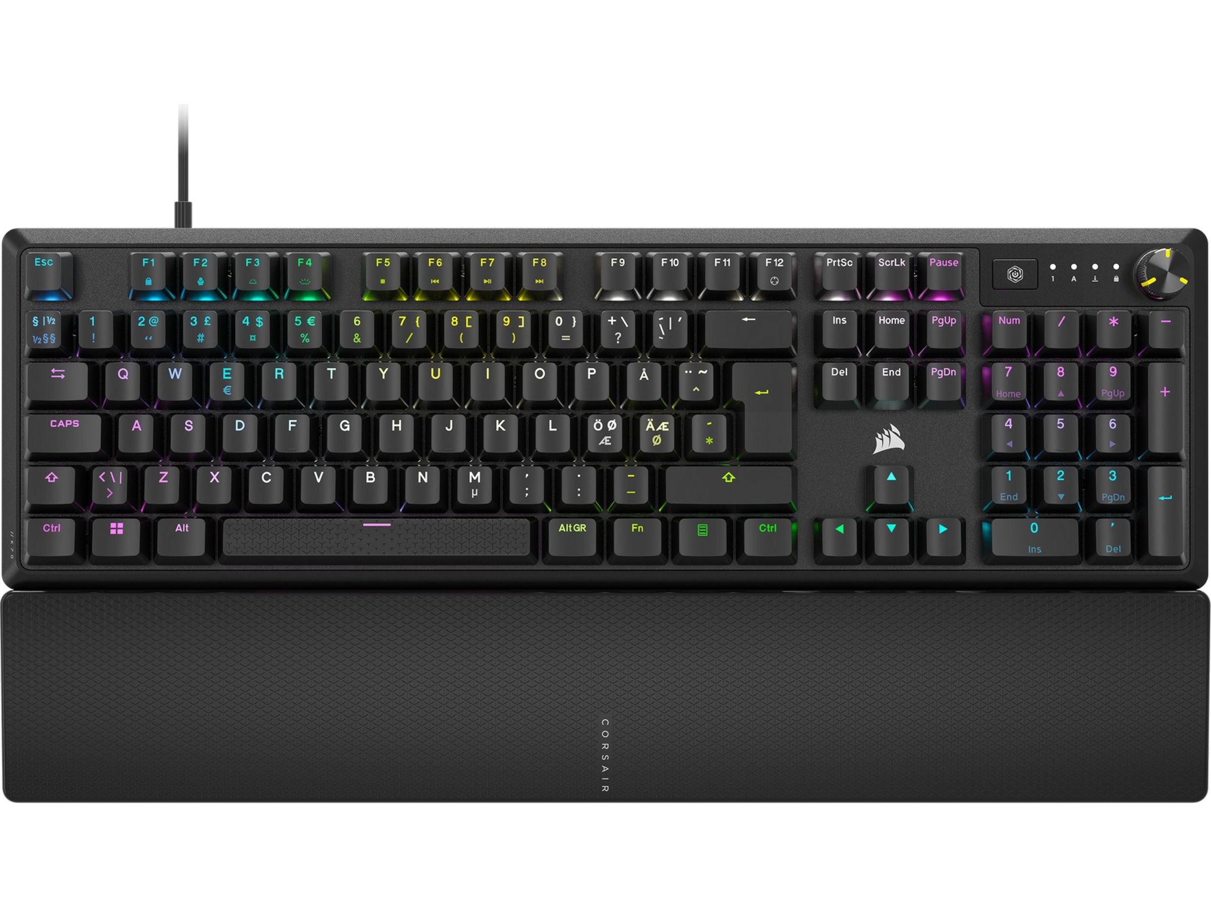 Corsair K70 Core RGB gamingtastatur (sort) Gamingkeyboard