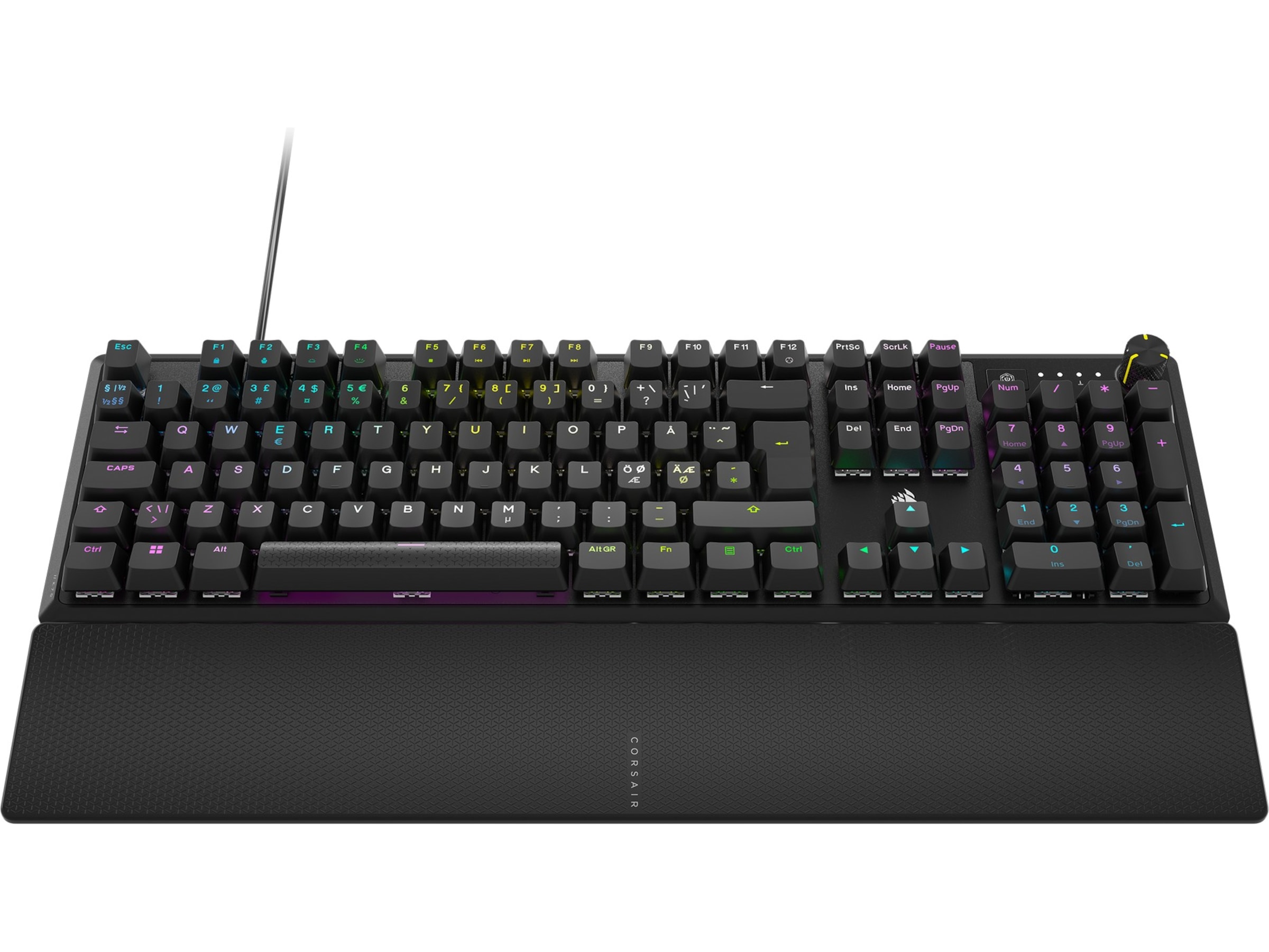 Corsair K70 Core RGB gamingtastatur (sort) Gamingkeyboard
