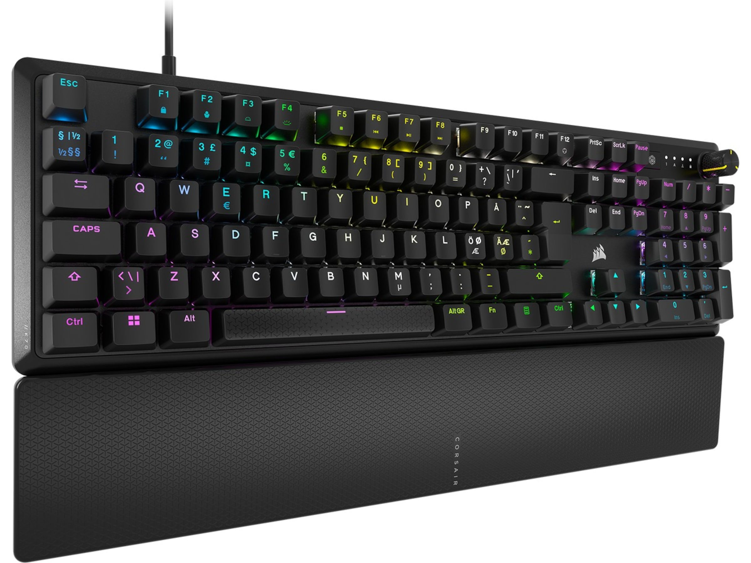 Corsair K70 Core RGB gamingtastatur (sort) Gamingkeyboard