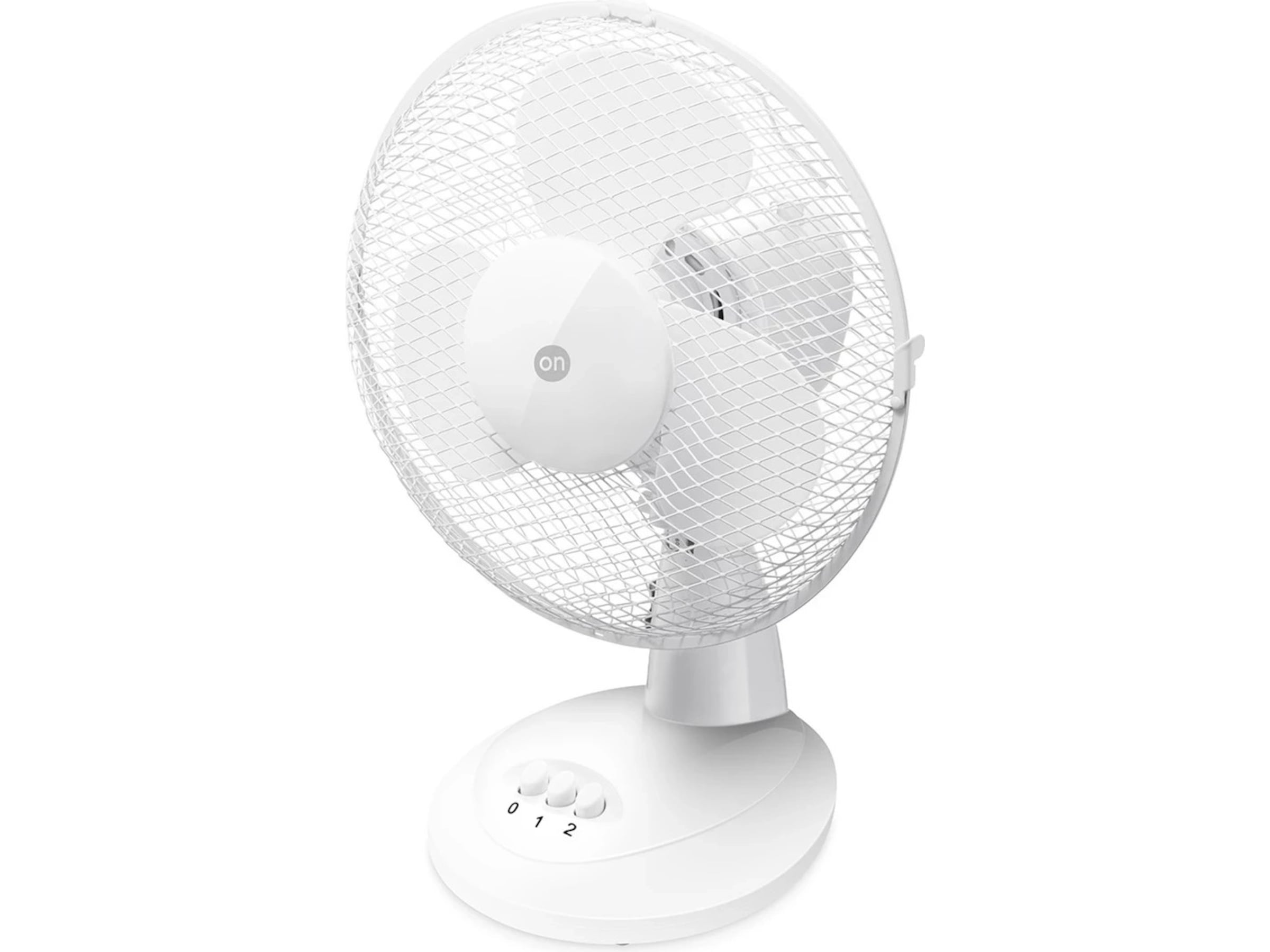 ON bordventilator (hvid) Ventilatorer og varmluftovne