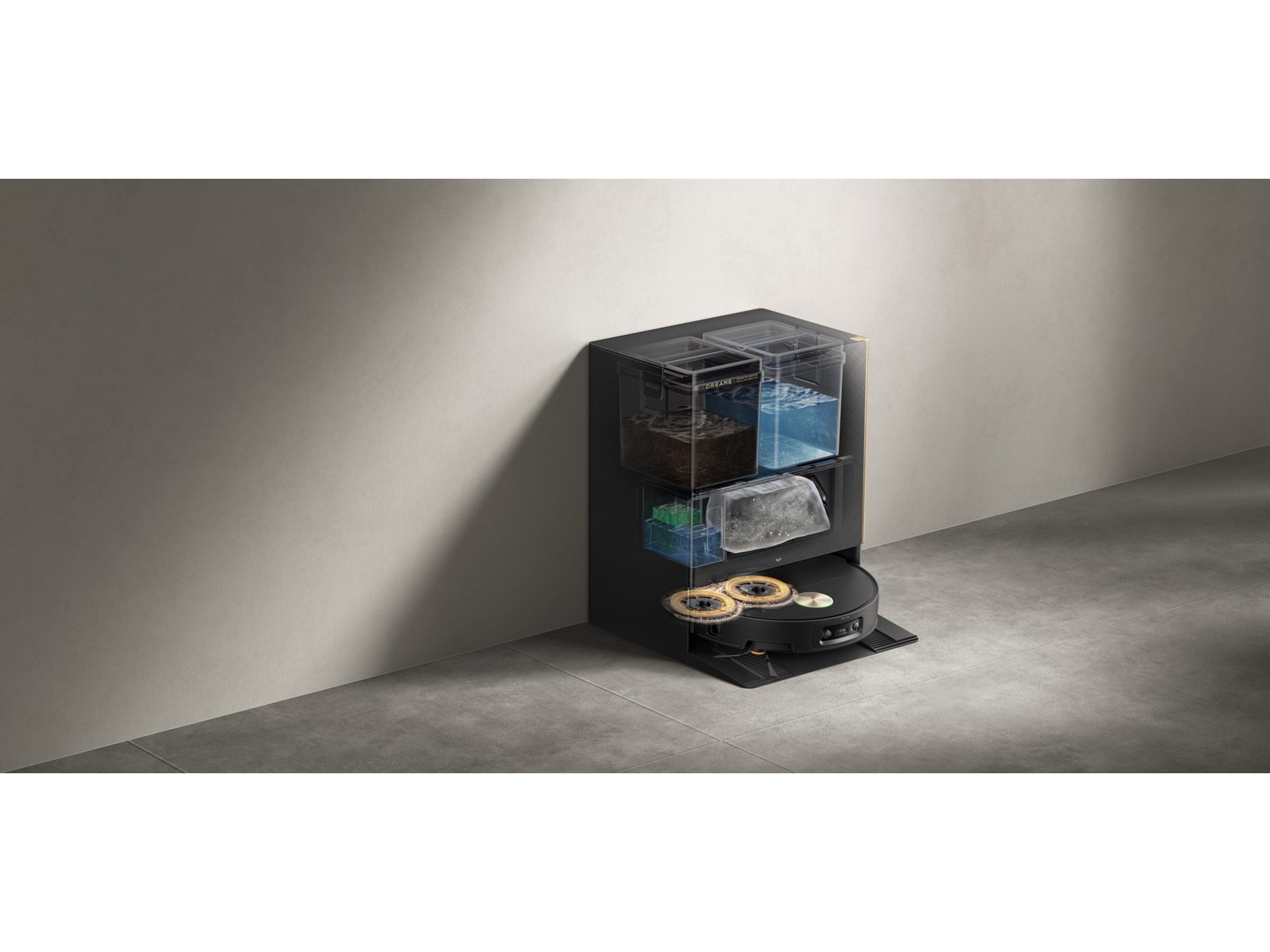 Dreame X60 Ultra robotstøvsuger (sort) Robotstøvsugere