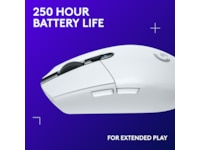 Logitech G305 Lightspeed Trådløs Gamingmus (hvid) Gamingmus