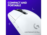 Logitech G305 Lightspeed Trådløs Gamingmus (hvid) Gamingmus