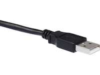 USB-A til USB Micro-B kabel 1m (sort) USB-kabler