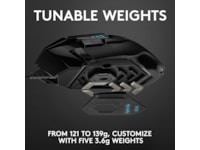 Logitech G502 HERO Gamingmus (sort) Gamingmus