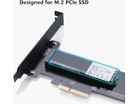 Akasa M.2 SSD to PCIe adapter card Tilbehør