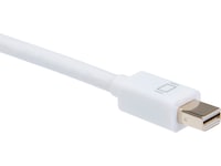 Mini DP til HDMI kabel 2m (hvid) Monitor