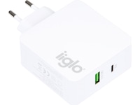 iiglo 48W Vægoplader (hvid) Mobilopladere