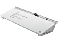 Nobo Skrivebords whiteboardblok glas brillant hvid Whiteboards
