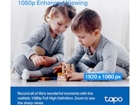 TP-Link Tapo C200 Overvågningskamera(hvid) Overvågningskameraer