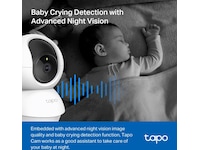 TP-Link Tapo C200 Overvågningskamera(hvid) Overvågningskameraer