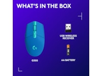 Logitech G305 LIGHTSPEED Trådløs Gamingmus (blå) Gamingmus