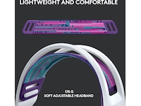 Logitech G733 LIGHTSPEED Trådløst Gaming Headset (hvid) Gamingheadset