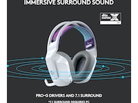 Logitech G733 LIGHTSPEED Trådløst Gaming Headset (hvid) Gamingheadset