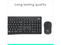Logitech MK295 Silent Wireless Combo - GRAPHITE Mus & keyboards -kombinasjonspakker