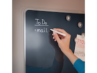 Leitz Cosy Glastavle - magnetisk whiteboardtavle 60x40 cm - fløjlsgrå Whiteboards