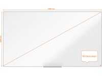 Nobo Whiteboard Impression Pro Widescreen 85" emaljeret magnetisk tavle Whiteboards