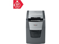 Rexel makulator Optimum AutoFeed+ 100X automatisk krydsklip P4 Makuleringsmaskiner