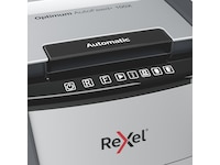 Rexel makulator Optimum AutoFeed+ 100X automatisk krydsklip P4 Makuleringsmaskiner